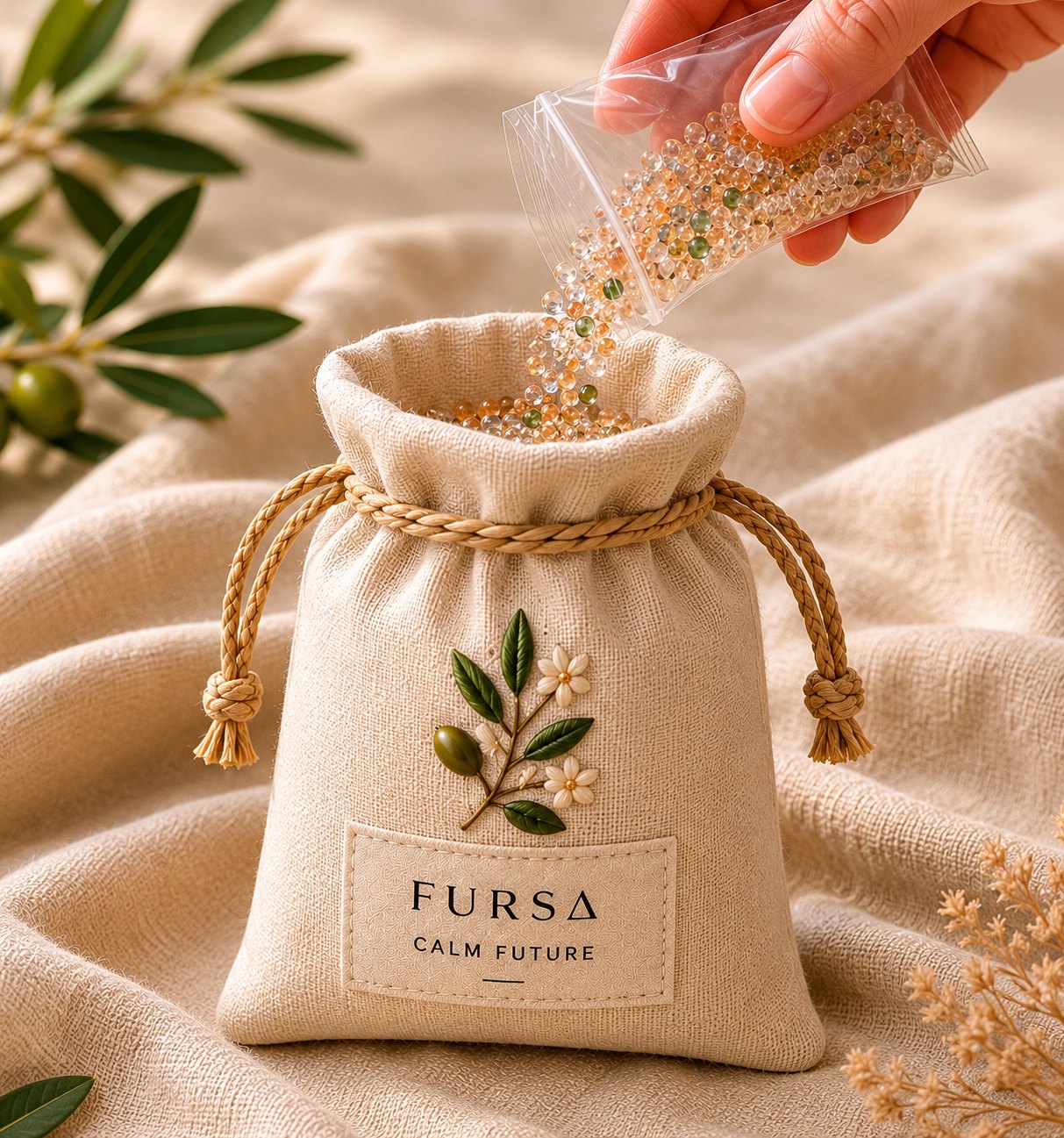 Fragrance beads for Fursd scent bags
